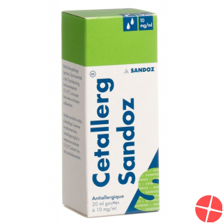 Cetallerg Sandoz Tropfen 10mg/ml 20ml