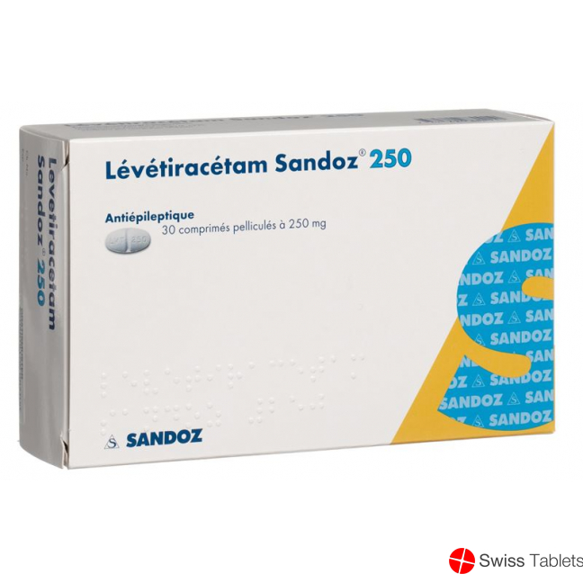 Levetiracetam Sandoz Filmtabletten 250mg 30 Stück buy online