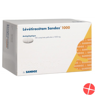 Levetiracetam Sandoz Filmtabletten 1000mg 100 Stück