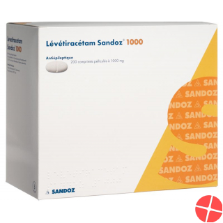 Levetiracetam Sandoz Filmtabletten 1000mg 200 Stück
