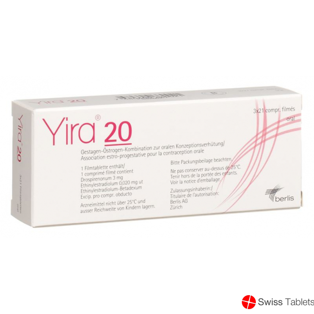 Yira 20 Filmtabletten 3x 21 Stück buy online