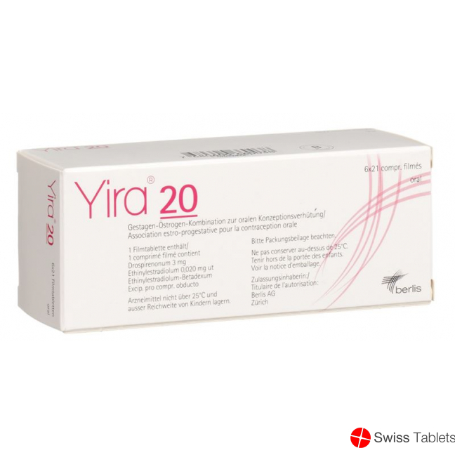Yira 20 Filmtabletten 6x 21 Stück buy online