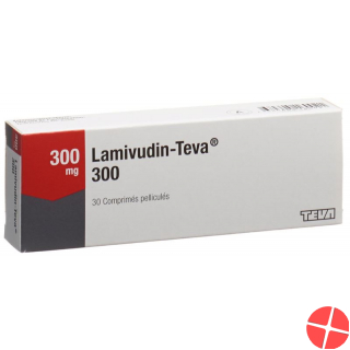 Lamivudin Teva Filmtabletten 300mg 30 Stück