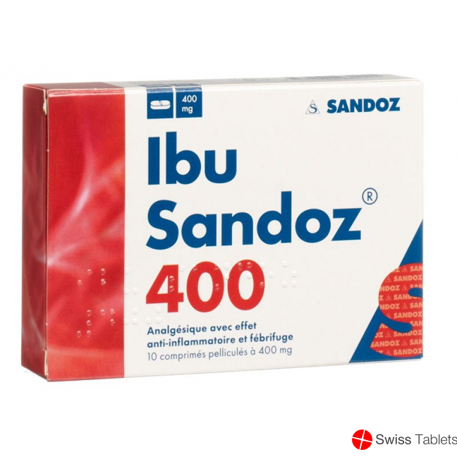 Ibu Sandoz Filmtabletten 400mg 10 Stück buy online
