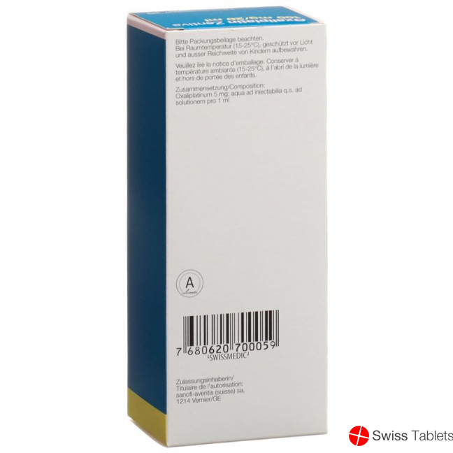 Oxaliplatin Zentiva 100mg/20ml Durchstechflasche 20ml buy online