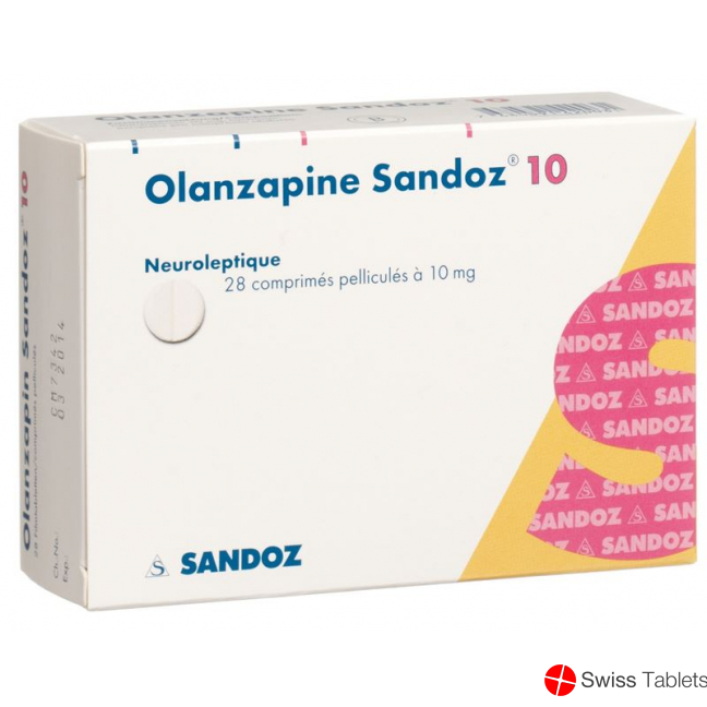 Olanzapin Sandoz Filmtabletten 10mg 28 Stück buy online