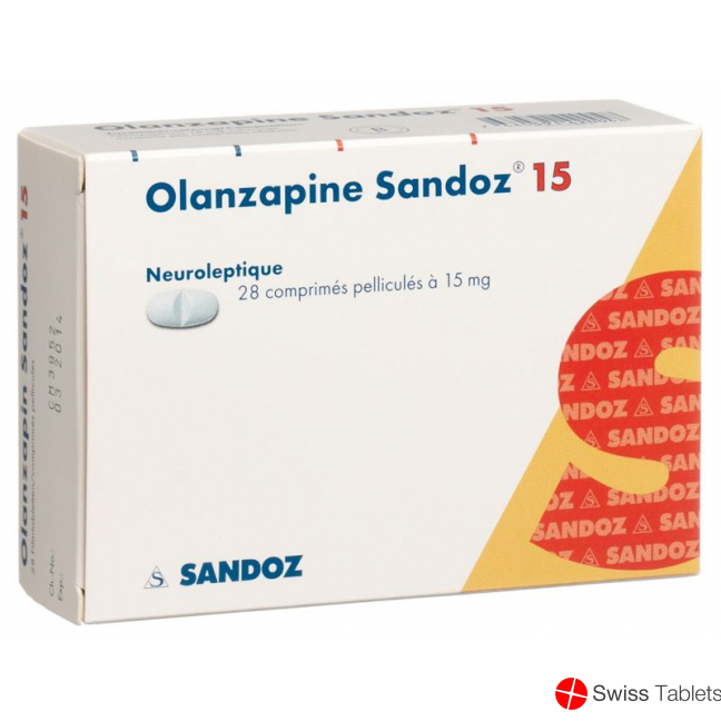 Olanzapin Sandoz Filmtabletten 15mg 28 Stück buy online