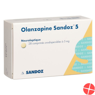 Olanzapin Sandoz Schmelztabletten 5mg 28 Stück