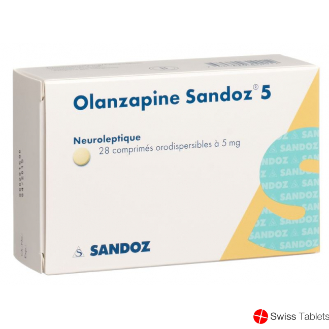 Olanzapin Sandoz Schmelztabletten 5mg 28 Stück buy online