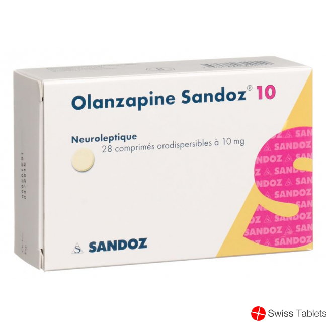 Olanzapin Sandoz Schmelztabletten 10mg 28 Stück buy online