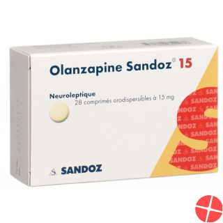 Olanzapin Sandoz Schmelztabletten 15mg 28 Stück