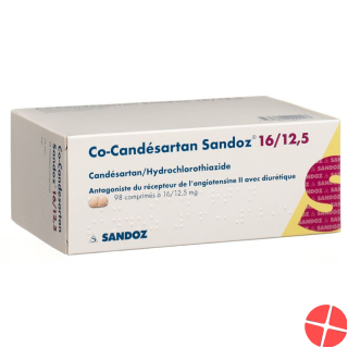 Co Candesartan Sandoz Tabletten 16/12.5mg 98 Stück