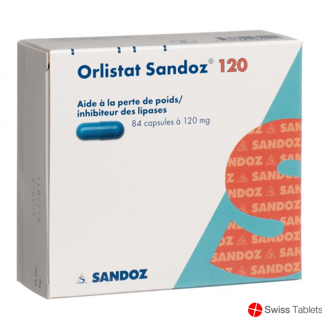 Orlistat Sandoz Kapseln 120mg 84 Stück buy online