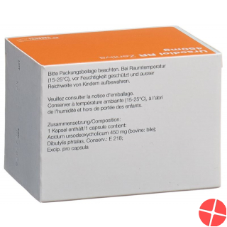 Ursodiol Rr Zentiva Kapseln 450mg 60 Stück