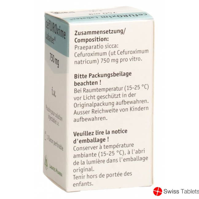 Cefuroxim [qap?] Labatec 750mg i.v. 10ml buy online