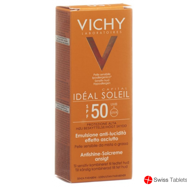 Vichy Capital Soleil Fluid LSF 50 Dry Touch 50ml buy online