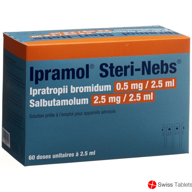 Ipramol Steri Nebs Inhalationslösung 2.5ml Ampullen 60 Stück buy online