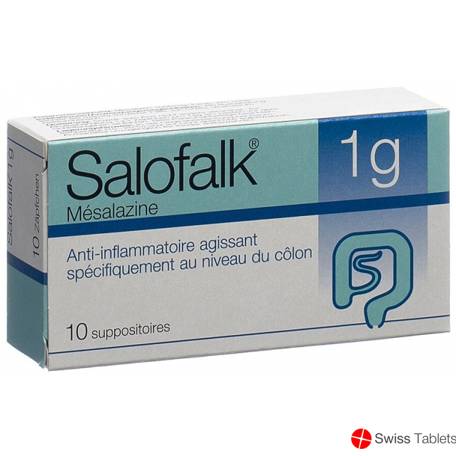 Salofalk Zäpfchen 1g 10 Stück buy online