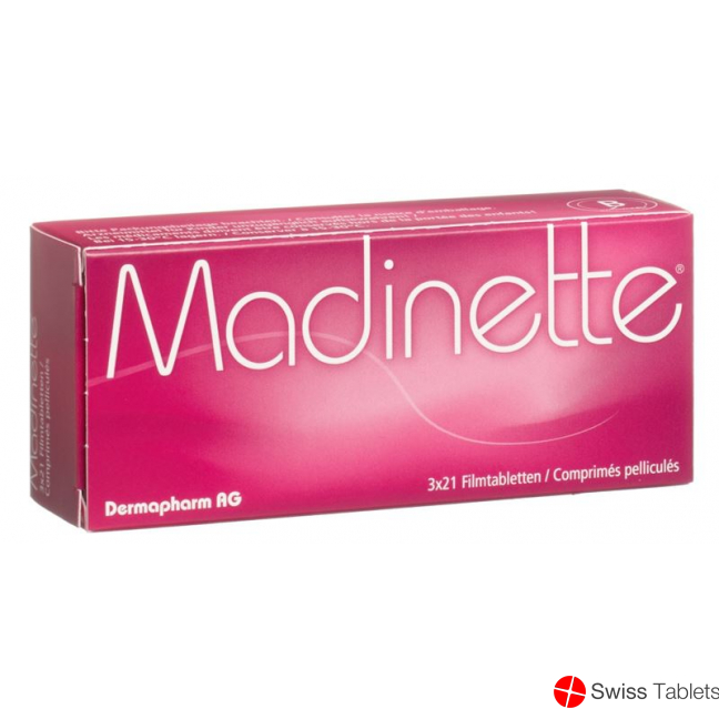 Madinette Filmtabletten 3x 21 Stück buy online