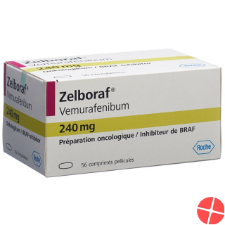 Zelboraf Filmtabletten 240mg 56 Stück