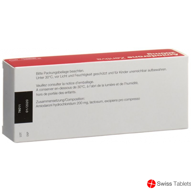 Amiodarone Zentiva Tabletten 200mg 60 Stück buy online Amiodarone Zentiva Tabletten 200mg 60 Stück buy online