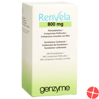 Renvela Filmtabletten 800mg 180 Stück