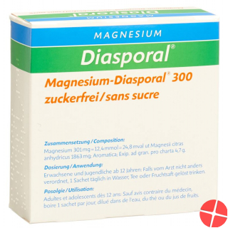 Magnesium Diasporal 300mg Zuckerfrei 20 Stück