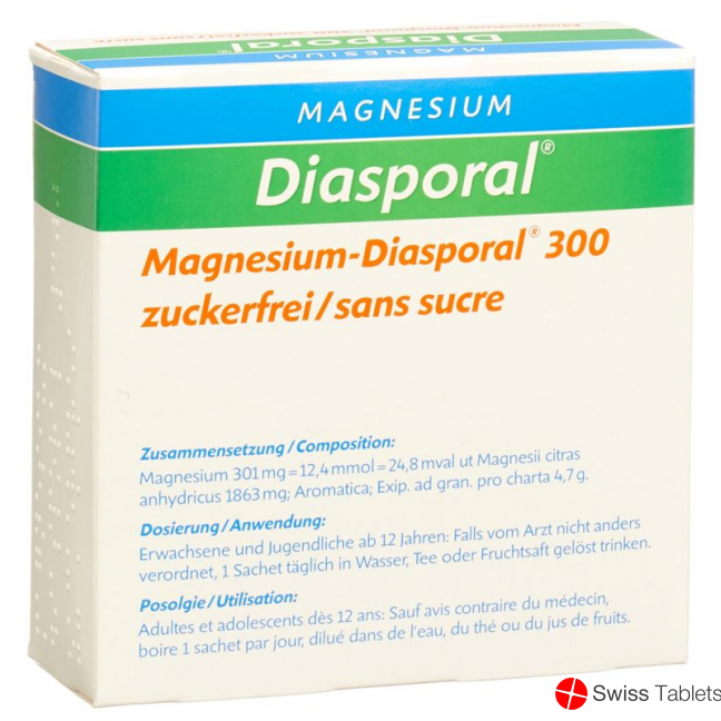 Magnesium Diasporal 300mg Zuckerfrei 20 Stück buy online