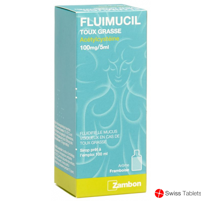 Fluimucil Erkältungshusten Sirup 100mg/5ml 100ml buy online
