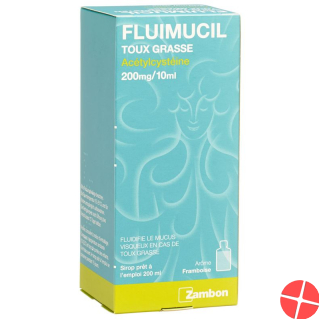 Fluimucil Erkältungshusten Sirup 100mg/5ml 200ml