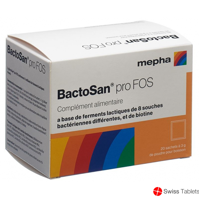 BactoSan Pro FOS sachets 20x 3g buy online