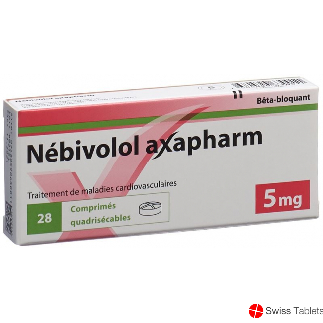 Nebivolol Axapharm Tabletten 5mg 28 Stück buy online