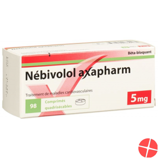 Nebivolol Axapharm Tabletten 5mg 98 Stück