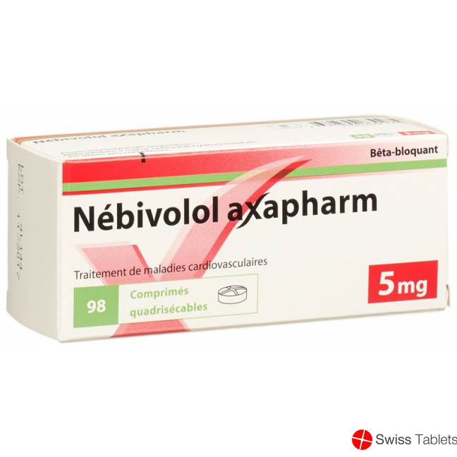 Nebivolol Axapharm Tabletten 5mg 98 Stück buy online