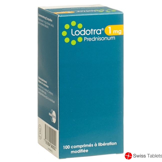 Lodotra Retard Tabletten 1mg 100 Stück buy online