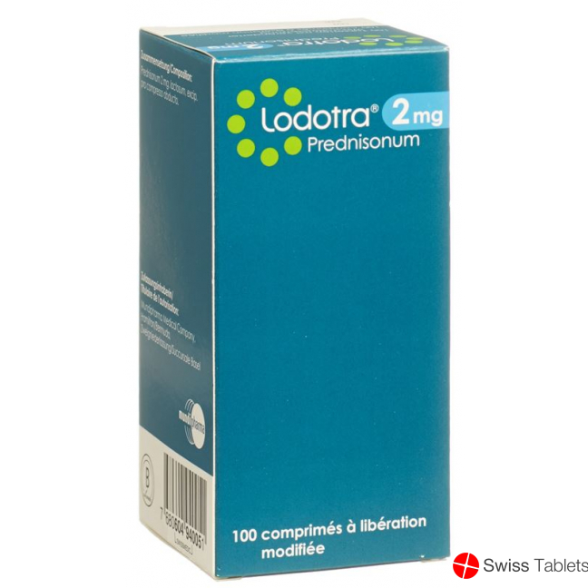 Lodotra Retard Tabletten 2mg 100 Stück buy online
