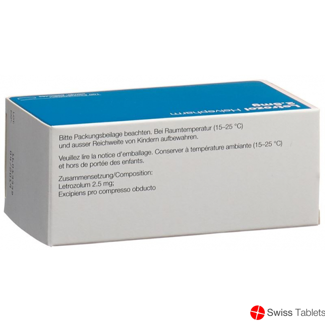 Letrozol Helvepharm Filmtabletten 2.5mg 100 Stück buy online Letrozol Helvepharm Filmtabletten 2.5mg 100 Stück buy online