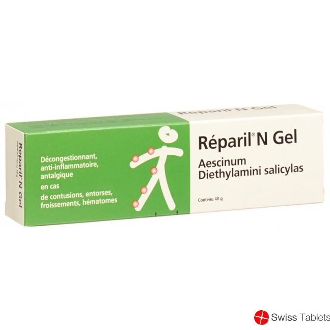 Reparil N Gel (neu) 40g buy online