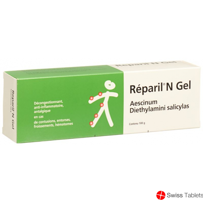 Reparil N Gel (neu) 100g buy online