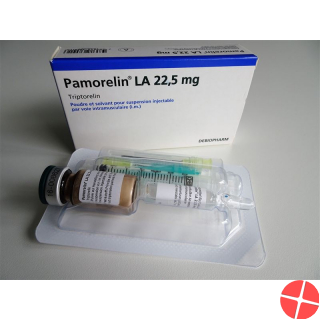 Pamorelin La Trockensubstanz 22.5mg C Solv Ampullen