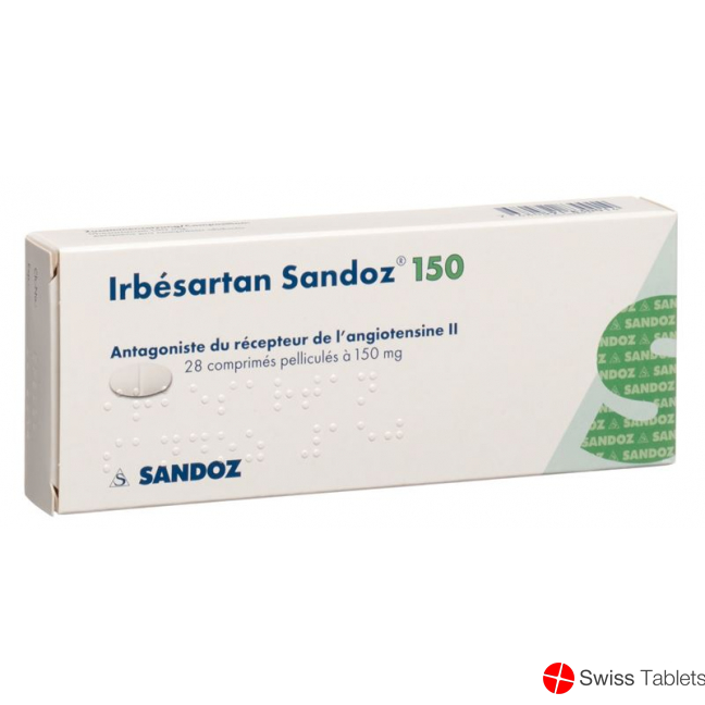 Irbesartan Sandoz Filmtabletten 150mg 28 Stück buy online