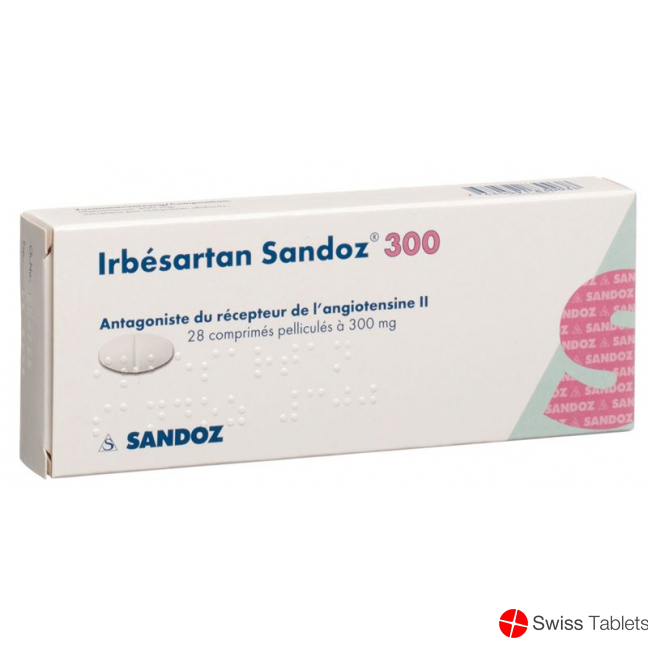 Irbesartan Sandoz Filmtabletten 300mg 28 Stück buy online