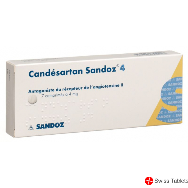 Candesartan Sandoz Tabletten 4mg 7 Stück buy online