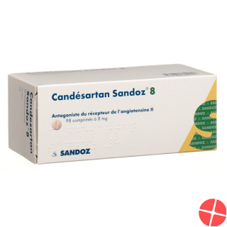 Candesartan Sandoz Tabletten 8mg 98 Stück