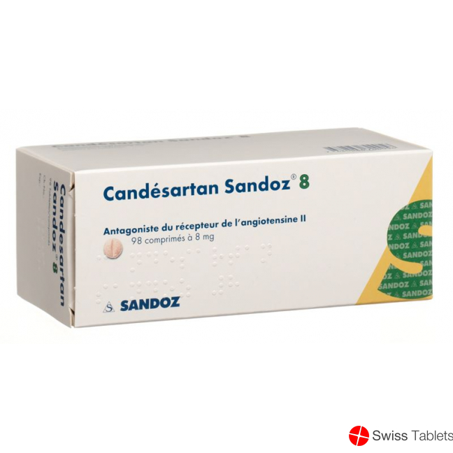 Candesartan Sandoz Tabletten 8mg 98 Stück buy online