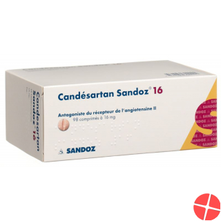 Candesartan Sandoz Tabletten 16mg 98 Stück