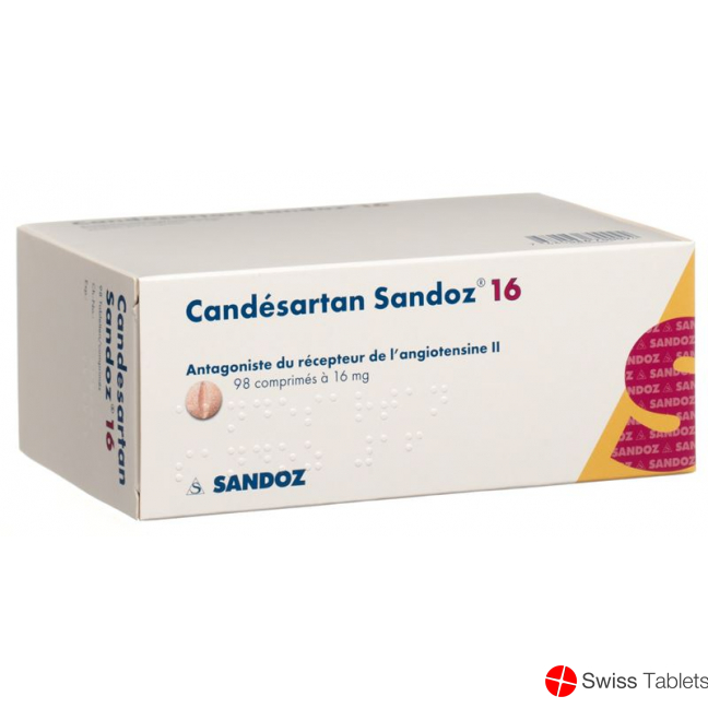 Candesartan Sandoz Tabletten 16mg 98 Stück buy online