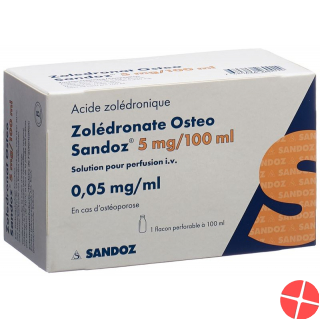 Zoledronat Osteo Sandoz Infusionslösung 5mg/100ml Ampullen