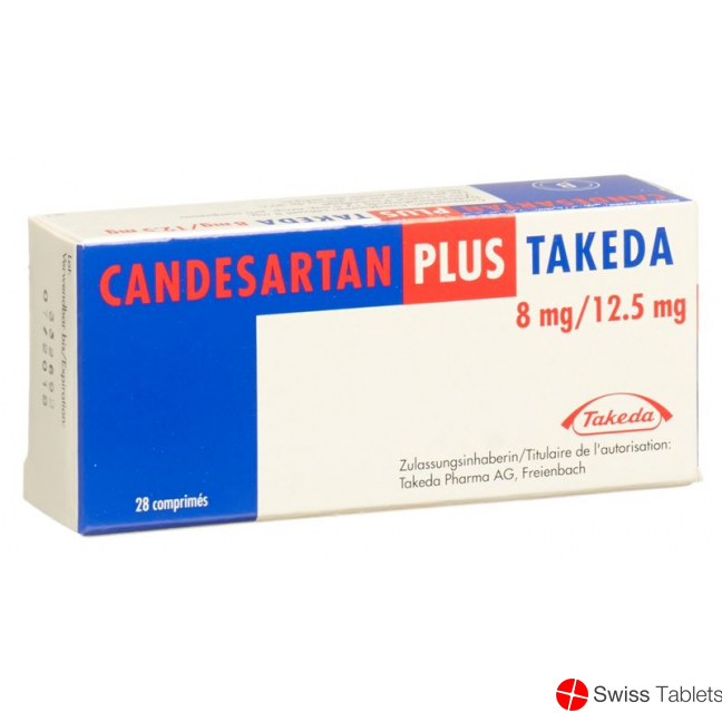 Candesartan Plus Takeda Tabletten 8/12.5mg 28 Stück buy online