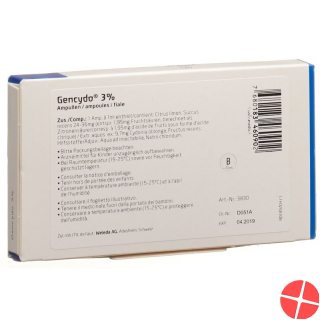 Gencydo Injektionslösung 3% 8 Ampullen 1ml